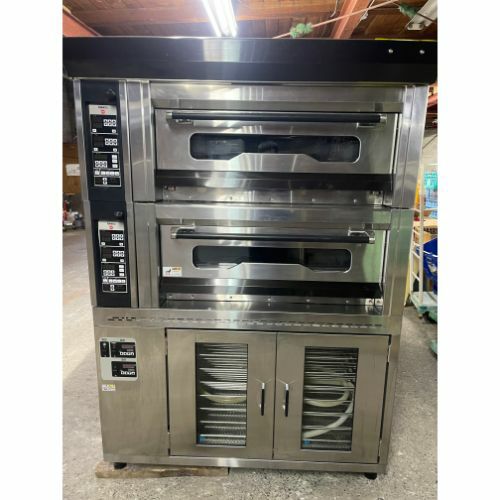 業界最長1年保証】【中古】デッキオーブン タニコー TV04L-SS 幅1320
