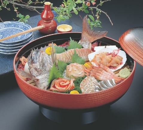 盛器 尺2寸盛込椀 レインボー(スノ子別売)