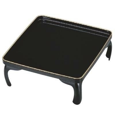 御膳 新胴張角膳 黒天金