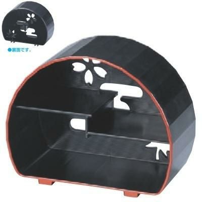 松花堂 ABS鎌倉松花堂黒天朱(小)