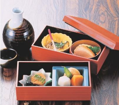 弁当箱 秀吉弁当朱内黒塗(蓋のみ)