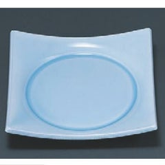 松花堂 四方上り角鉢青磁