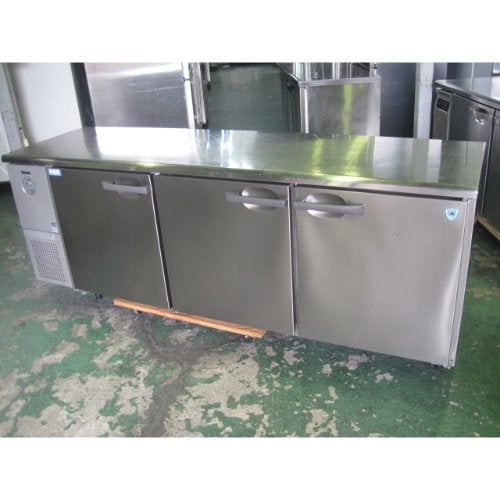 中古】冷凍冷蔵コールドテーブル 大和冷機 7161S-EC 幅2100×奥行600×高