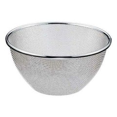 TS 18-8 深型 頑丈なザル 22cm