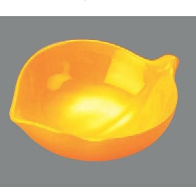 松花堂 アクリルこのは鉢黄