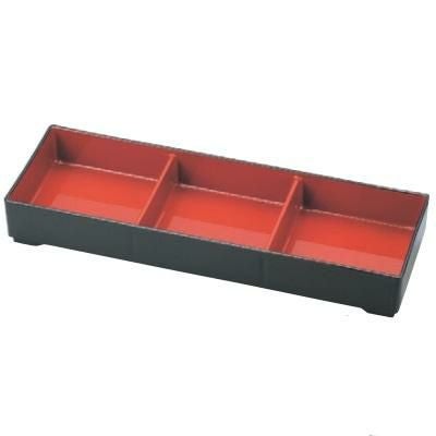 弁当箱 筏弁当用大仕切三ツ仕切内朱1ヶ