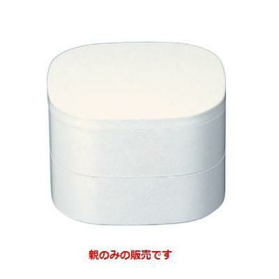 弁当箱 5寸くつわ弁当白アクア内白親白アクア内白