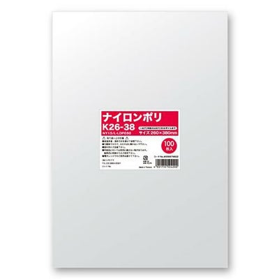 ナイロンポリ K26-38/(100枚入×5束)
