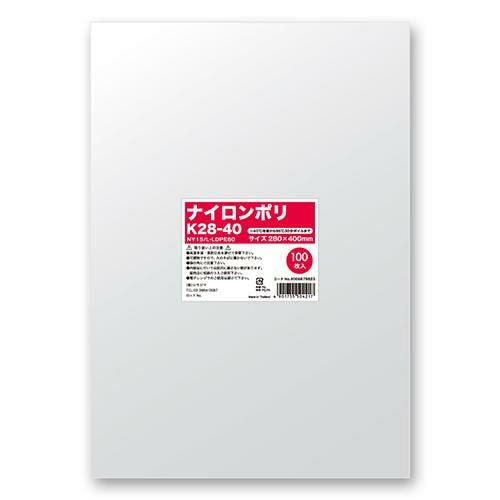 ナイロンポリ K28-40/(100枚入×5束)