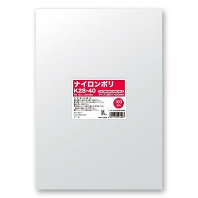 ナイロンポリ K28-40/(100枚入×5束)