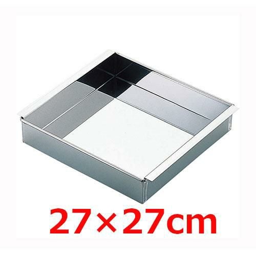 MT18-0玉子豆腐器 関東型 27×27cm///小物送料対象商品