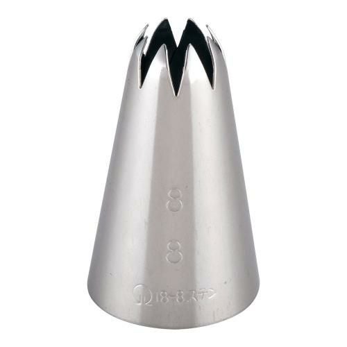 SA18-8口金 花 8切 No. 8