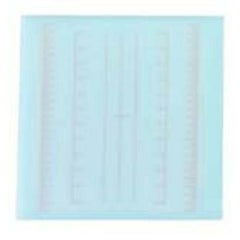 積層式調理用 目盛り入りまな板 正方形 M ブルー