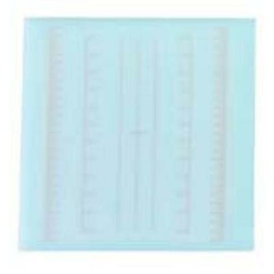 積層式調理用 目盛り入りまな板 正方形 M ブルー
