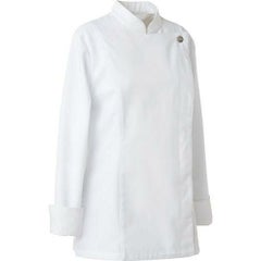 コックコート（女性用）サイズ：5～15 カラー：ブラック,ホワイト