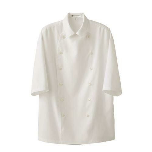 7分袖シャツコート（男女兼用）サイズ：SS～3L カラー：チャコール,ネイビー,ホワイト