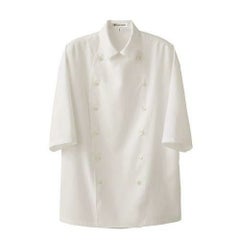 7分袖シャツコート（男女兼用）サイズ：SS～3L カラー：チャコール,ネイビー,ホワイト