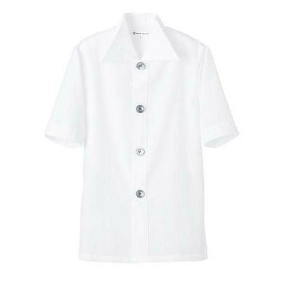 5分袖シャツコート（男女兼用）サイズ：S～LL 3L・4L