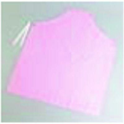 シャバルバ カラーエプロン 胸付 650 M ピンク