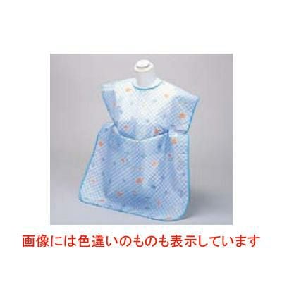 ナイロン お食事2WAYエプロン ピンク