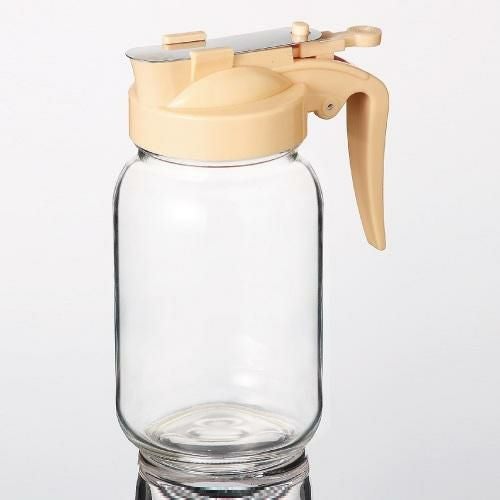 ハニーボトル 355 クリーム 高さ143mm×口径:56・最大径:94