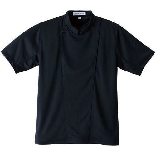 ニットコート(男女兼用)サイズ：S～3L カラー：ブラック,ホワイト