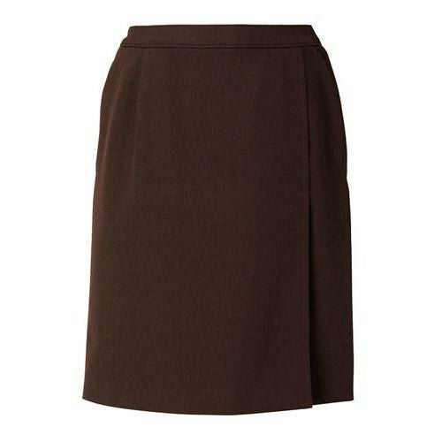 Ｗラップキュロットスカート〔後脇ゴム入〕サイズ：7～15 カラー：ダークブルー,ブラウン,ブラック,杢グレー