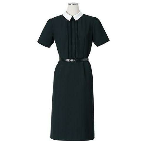 【セブンユニフォーム】ワンピース（ベルト付・替衿付）サイズ：7～15