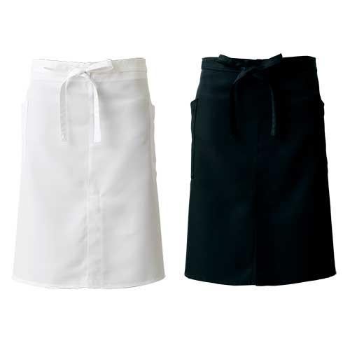 エプロン（男女兼用）サイズ：フリー カラー：ホワイト,ネイビー,バーガンディー,ベージュ,ダークグリーン,ブラウン,ライトグレー,チャコールグレー,ブラック