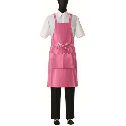 胸当エプロンサイズ：フリー カラー：ホワイト×ネイビー,ホワイト×ピンク,ホワイト×グレー,ホワイト×ブラック