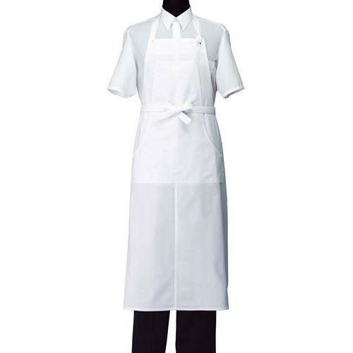 【セブンユニフォーム】エプロン(男女兼用)サイズ：フリー カラー：ホワイト,ブルーグレー,アイボリー