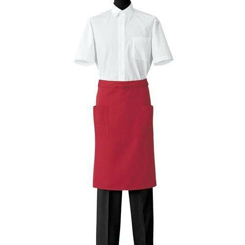 エプロンサイズ：フリー カラー：レッド,グリーン,ブラック