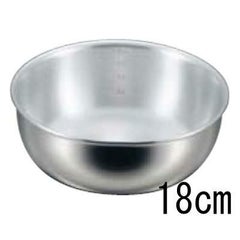 EBM プロシェフ 2PLY IH ヤットコ鍋 (目盛付) 18cm