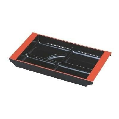 ランチプレート 越前プレート黒天朱