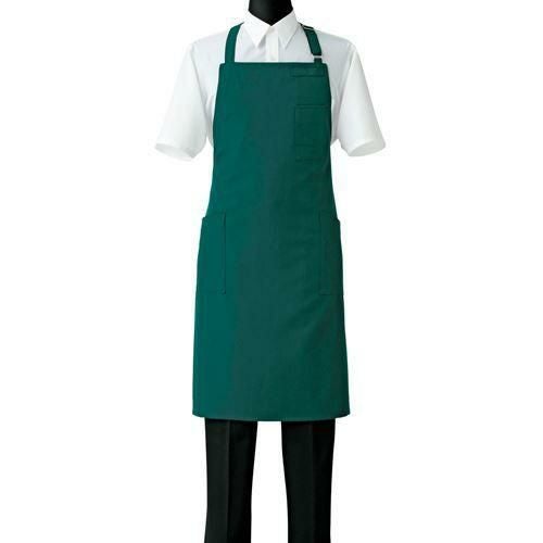 エプロン（男女兼用）サイズ：フリー カラー：ワイン,グリーン,ブラウン,ブラック