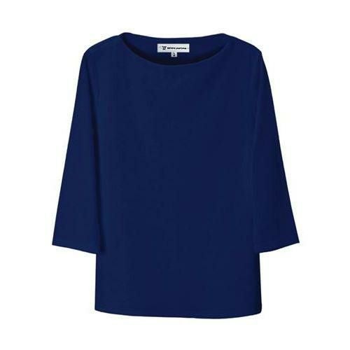 ニットシャツ（女性用）サイズ：７～13号 カラー：ネイビー,ブラック,ホワイト