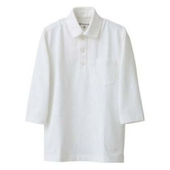 ポロシャツ（男女兼用）サイズ：S～3L カラー：ブラック,ホワイト