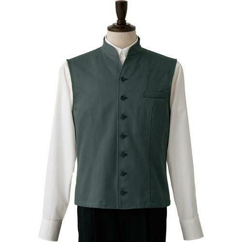 ベスト（男性用）サイズ：S～3L カラー：チャコールグレー×チャコールグレー,ネイビー×ネイビー,ブラック×ブラック