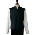 ベスト（男性用）サイズ：S～3L カラー：チャコールグレー×チャコールグレー,ネイビー×ネイビー,ブラック×ブラック