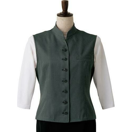 ベスト（女性用）サイズ：7～15 カラー：チャコールグレー×チャコールグレー,ネイビー×ネイビー,ブラック×ブラック