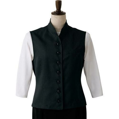 ベスト（女性用）サイズ：7～15 カラー：チャコールグレー×チャコールグレー,ネイビー×ネイビー,ブラック×ブラック