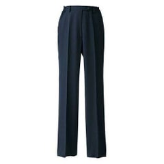 パンツ[脇ゴム入](女性用)サイズ：7～15 カラー：グレー,ネイビー,ブラウン,ブラック