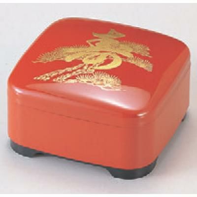 おせち 重箱 みどり重朱に寿松