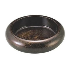 寿司桶 S.D.X6寸桶黒シルク刷毛目 エ-ス塗