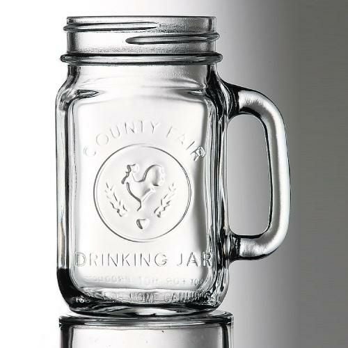 ドリンキングジャー 97085 グラス 高さ134mm×口径:67・最大径:107