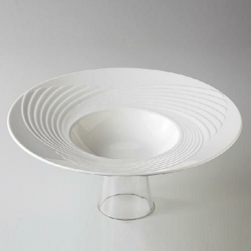 アミューズホワイト 31cmリゾット&アイスクリームプレート