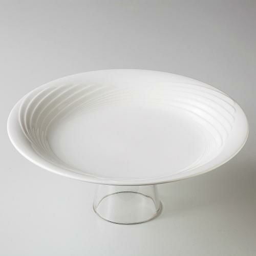 アミューズホワイト 24cmパスタプレート ホワイト
