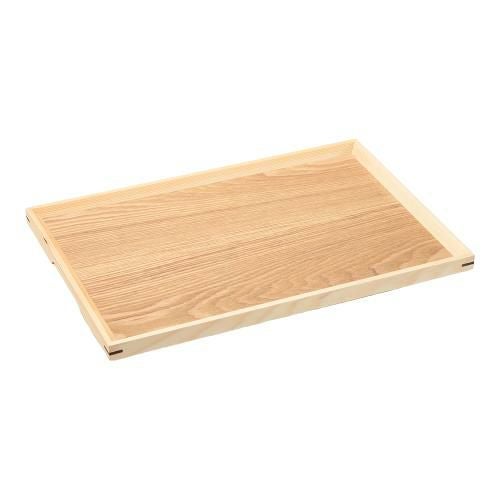 木製ノンスリップマルチトレイ クリア 小