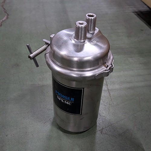 中古】浄水器 メイスイ NFX-MC 幅105×奥行105×高さ250 【送料別途見積