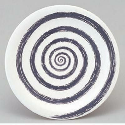 回転寿司皿 寿司皿九頭竜  高さ21 直径:150 (業務用食器)